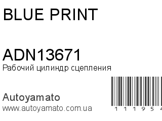 ADN13671 (BLUE PRINT)